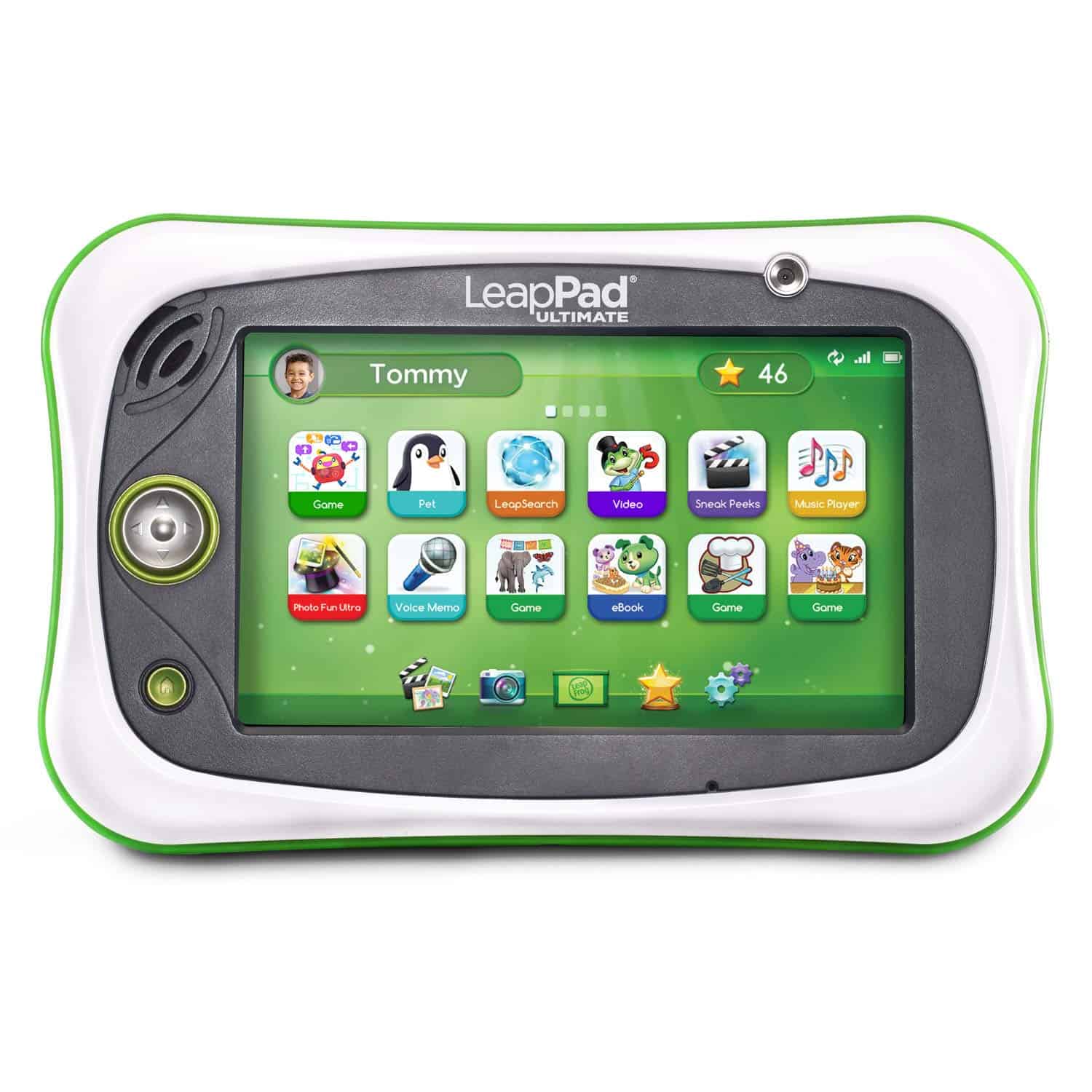 Tableta LeapFrog LeapPad Ultimate Ready for School, Verde