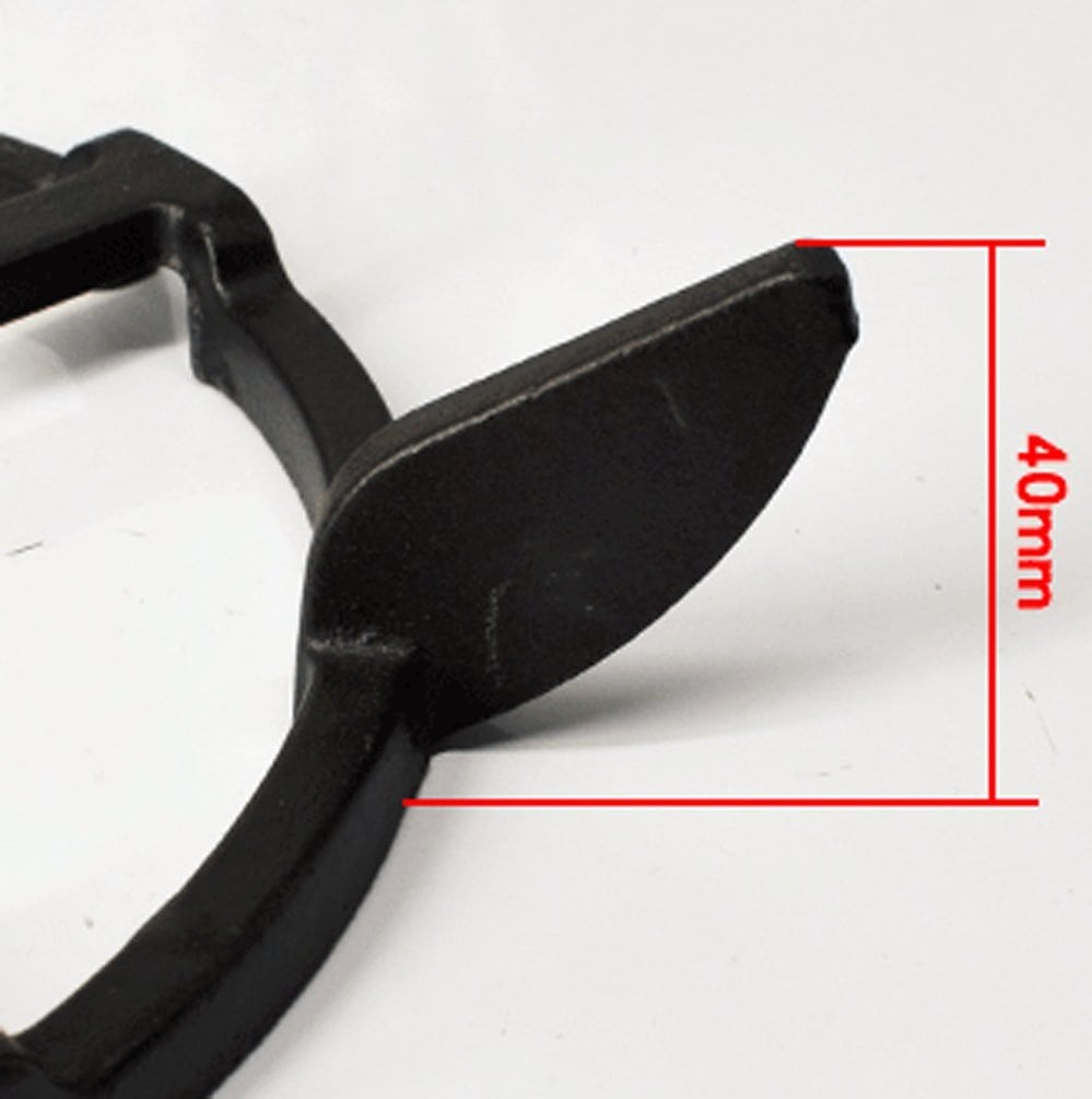 Soporte de Hierro Fundido Antideslizante Negro para Cocina - Imagen 7