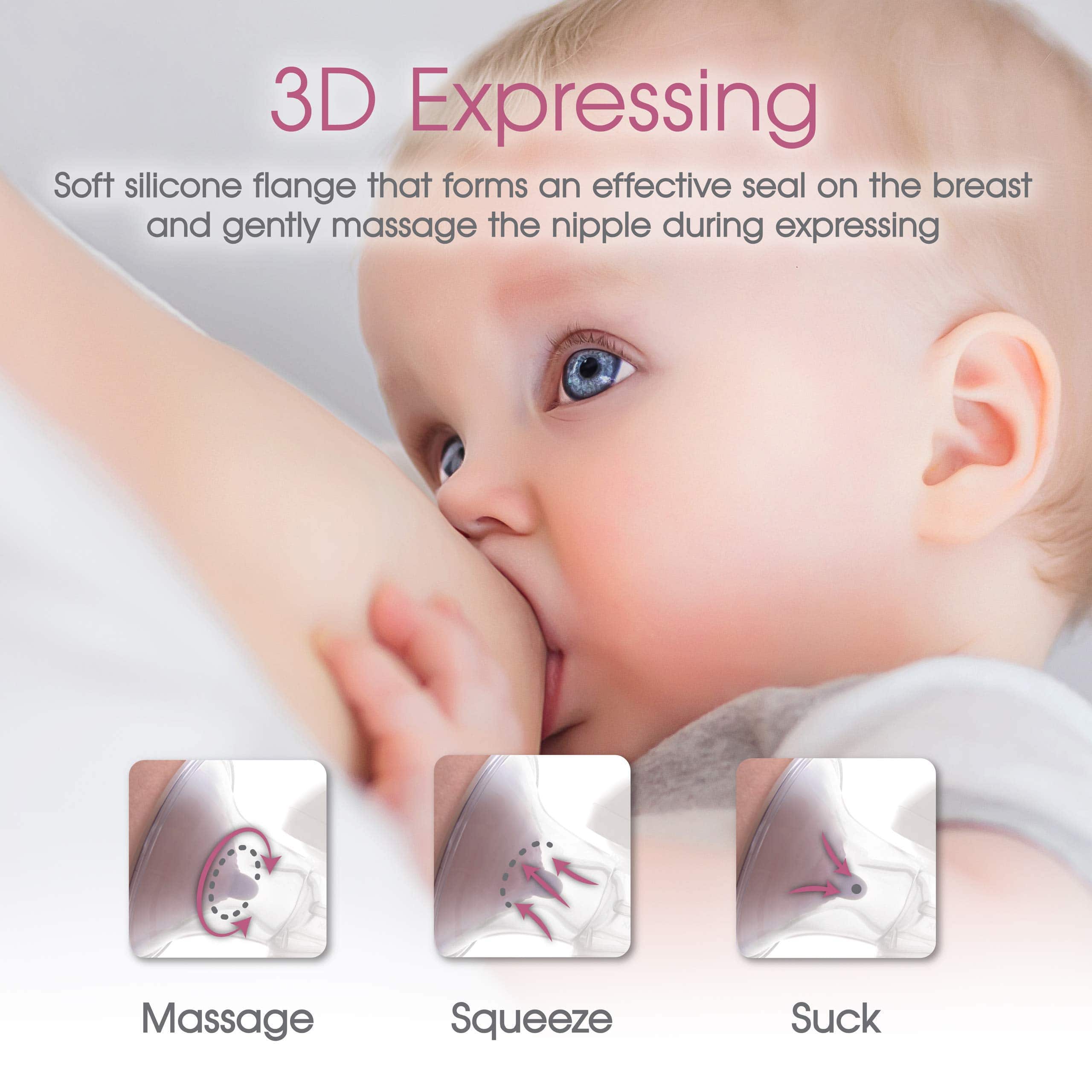 Sacaleches eléctrico doble portátil: Sacaleches recargable - Imagen 7