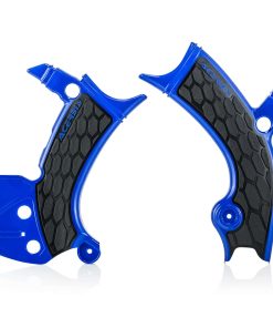 Protector de cuadro Acerbis X-Grip (AZUL/NEGRO) Para YAMAHA
