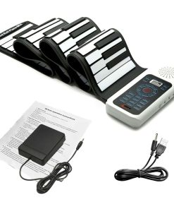 Teclado de piano Lujex Estándar 88 Teclas Portátil Roll Up