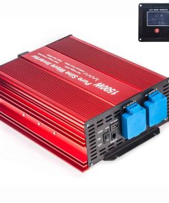 Inversor de Onda Sinusoidal Pura Fit4Less 1500W con Doble