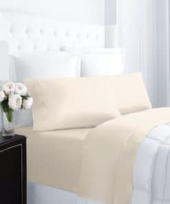 Juego de sábanas 100% algodón egipcio de lujo con 300