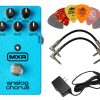 Pedal de efecto de coro analógico MXR M234 BUNDLE con