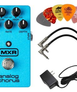 Pedal de efecto de coro analógico MXR M234 BUNDLE con
