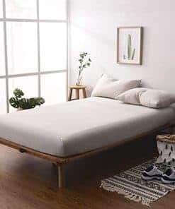 Juego de Sábanas Ajustables de Franela de Algodón 100% para