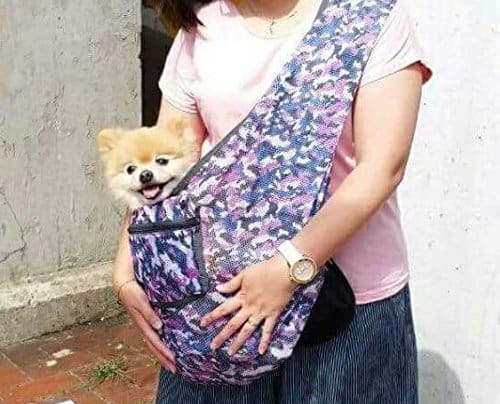 Bolso Bandolera Plegable de Malla con Estampado de - Imagen 8