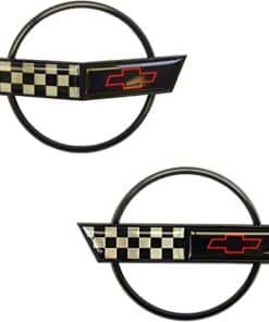 Emblema delantero de la nariz del Corvette C4 + Emblema de
