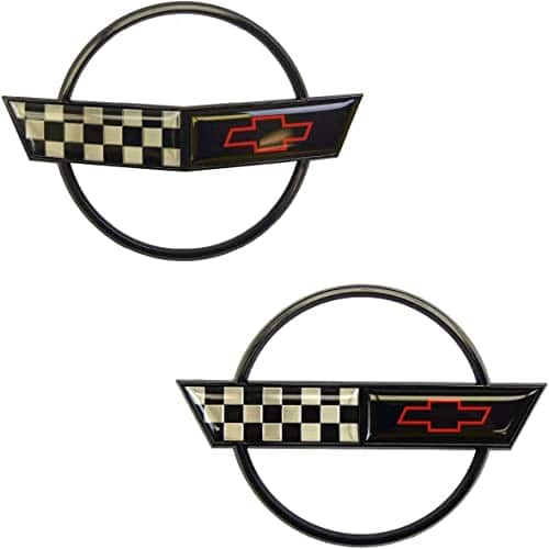 Emblema delantero de la nariz del Corvette C4 + Emblema de