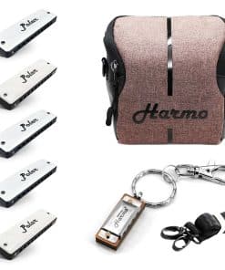 Set de 5 Armónicas Harmo en los tonos de Do, Re, Fa, Sol,