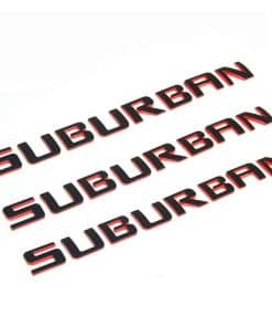 3 piezas de Placas de Nombres Emblemas OEM de Suburban