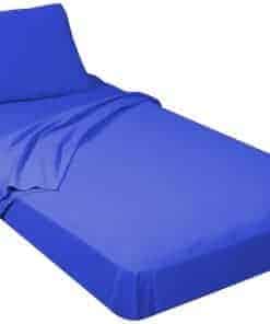 Juego de sábanas de campamento de jersey de algodón 100%