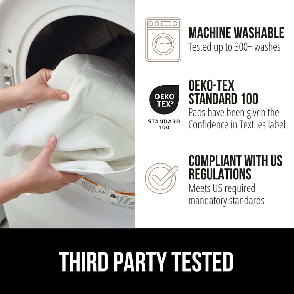 Almohadillas de Incontinencia Lavables para Colchón de - Imagen 7