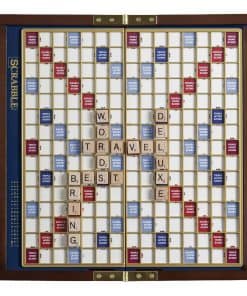 WS Game Company Scrabble Deluxe Travel Edition, de 2 a 4