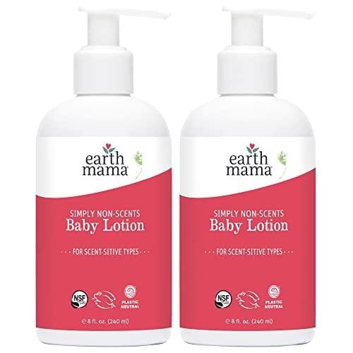 Crema para bebé Earth Mama Simply Non-Scents para piel