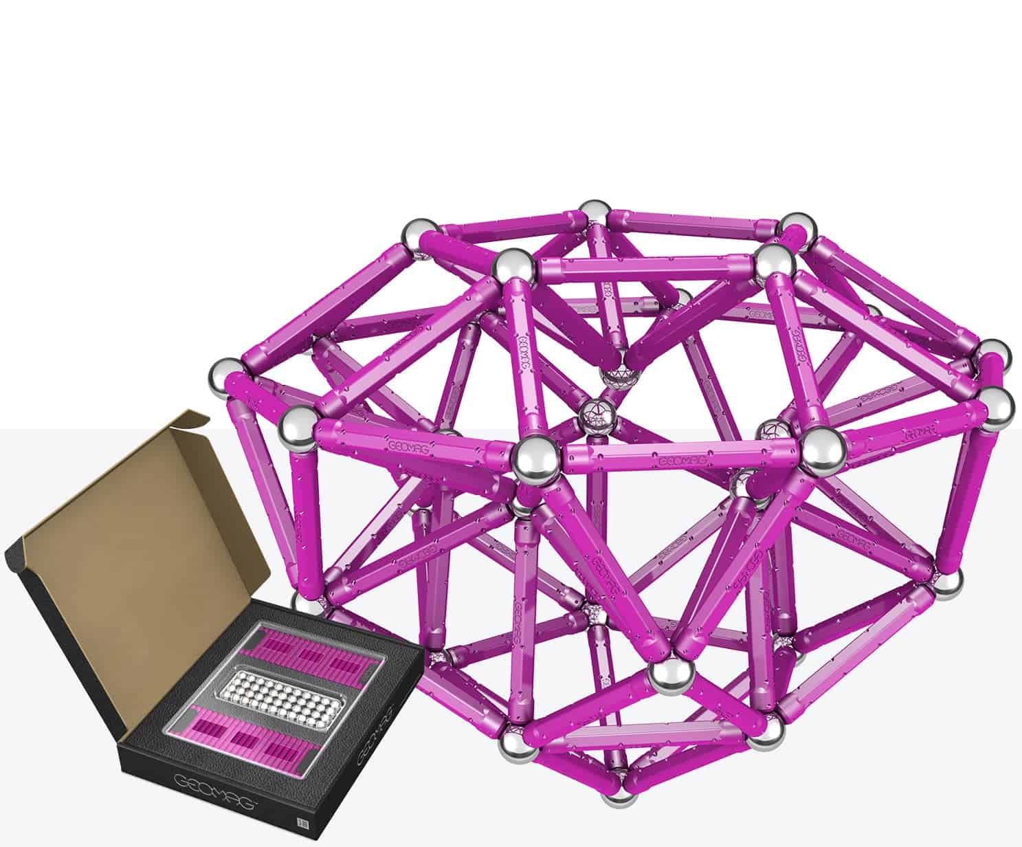 Geomag Magnetic Toys Classics Morado Palillos y Esferas de