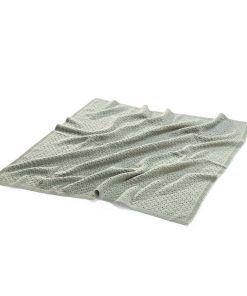 Manta de Lana Merino Stokke, Verde - Suave, Transpirable