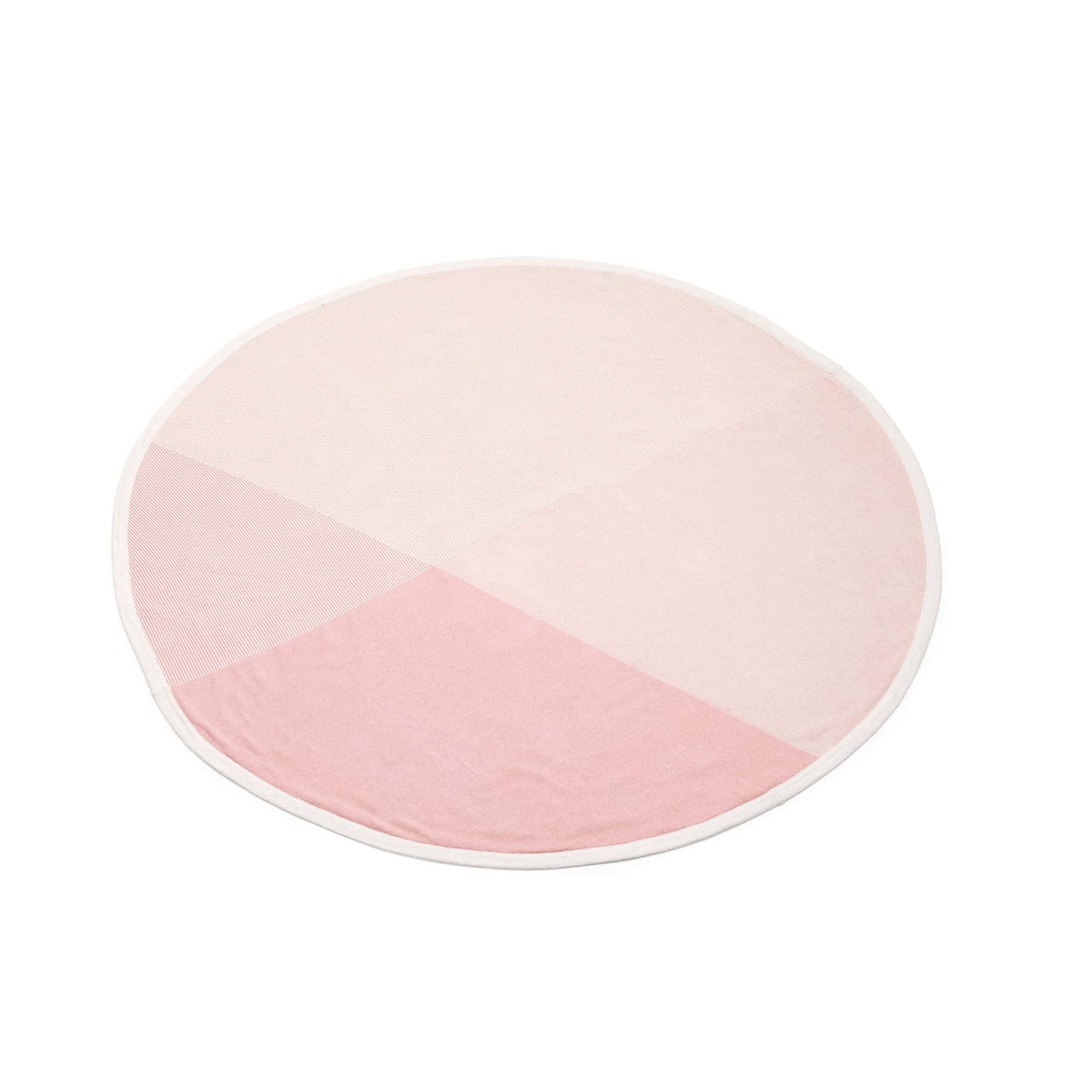 Manta de algodón tejido Stokke, Rosa - Manta de bebé suave