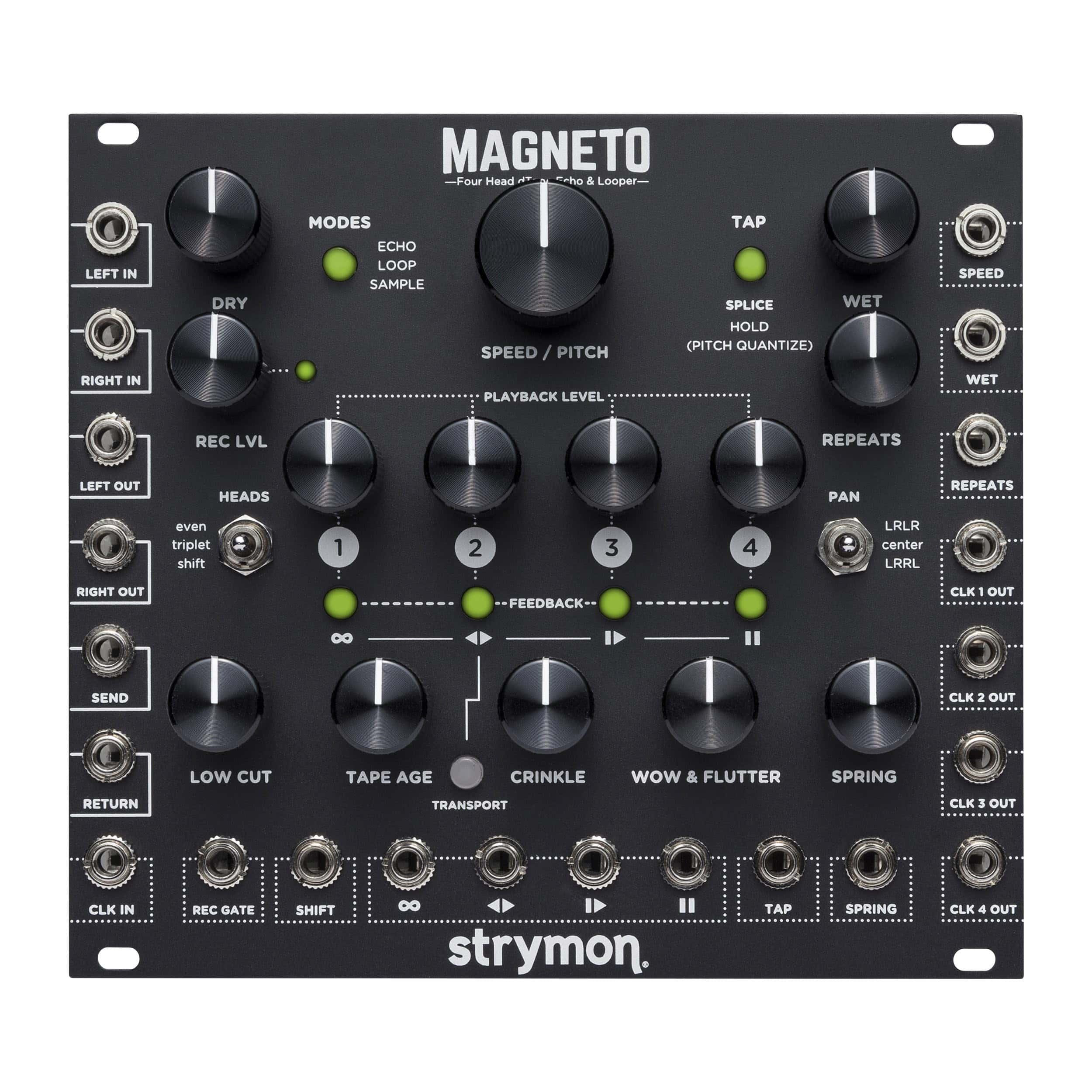 Módulo Eurorack de Delay de Cinta de Cuatro Cabezas y