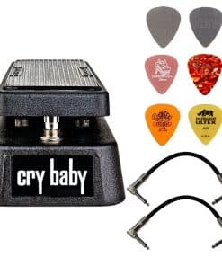 Pedal de Wah Dunlop Crybaby GCB-95 Classic con 2 cables de