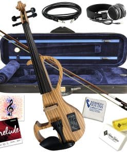 Violín Eléctrico Bunnel Edge Outfit 4/4 Tamaño Completo