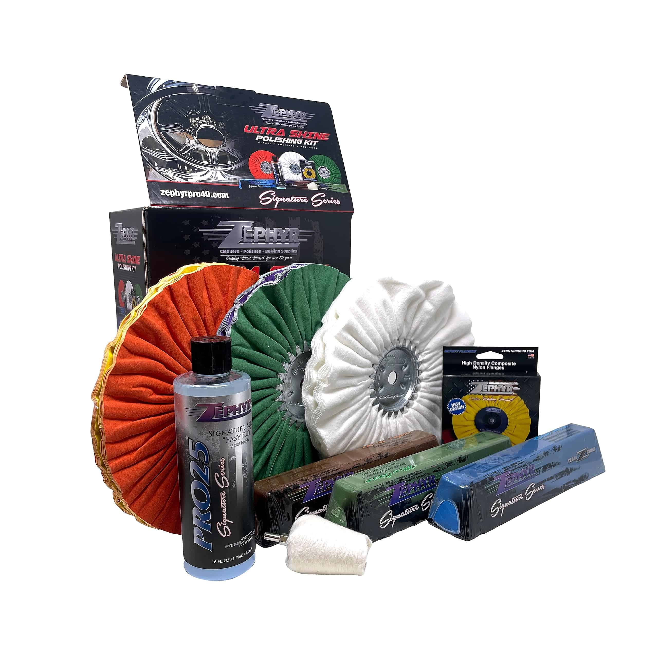Kit de Pulido ZEPHYR CUSTOM POLISHING PRODUCTS Ultra Shine