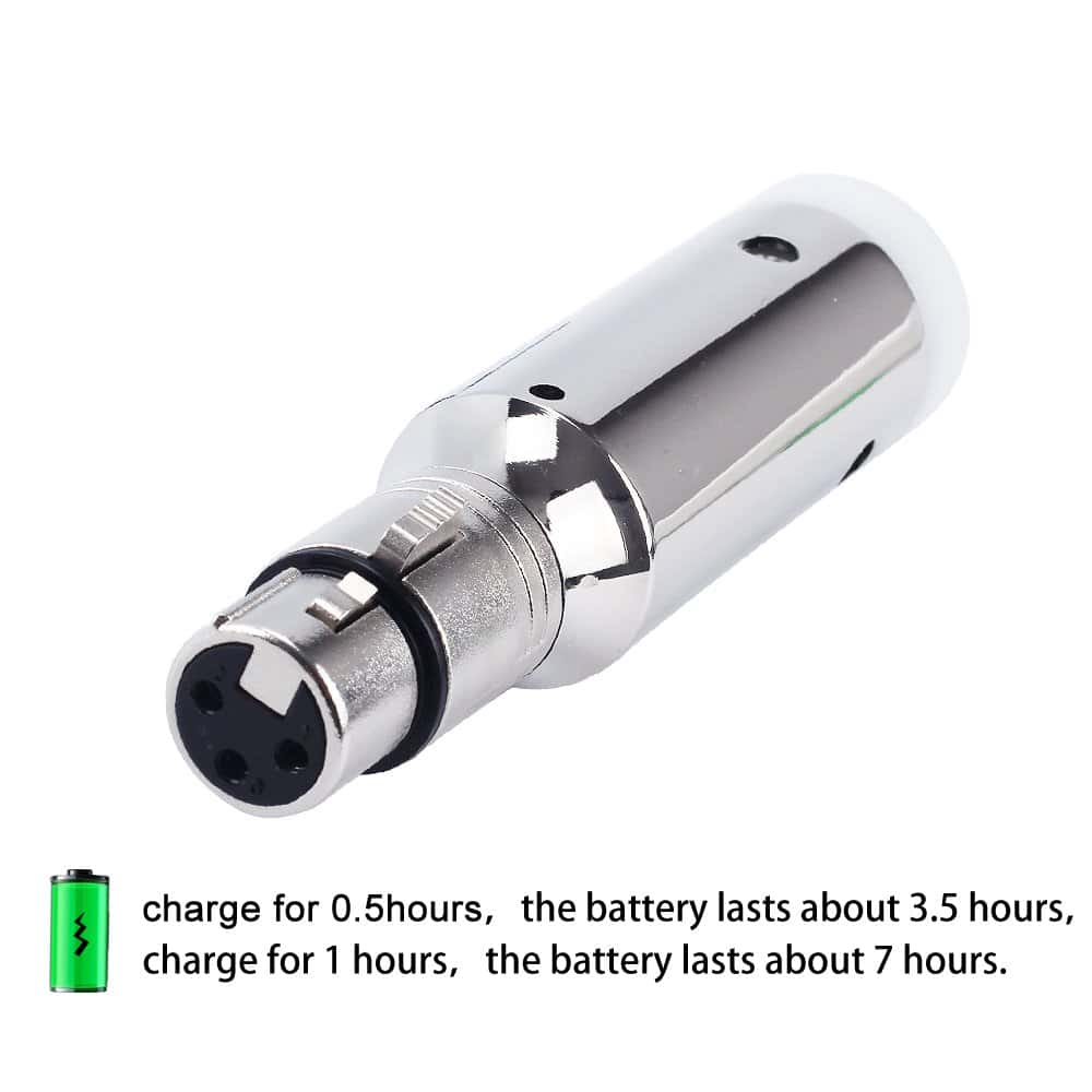 Receptor Inalámbrico CHINLY DMX 512 Dfi DJ 2.4G con Batería - Imagen 3