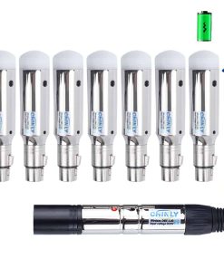 CHINLY 8pcs DMX512 DMX Dfi DJ 2.4G 7 Carga Receptor