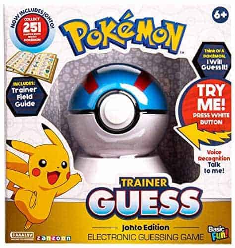 Juego Electrónico Basic Fun Pokémon Trainer Guess: Edición