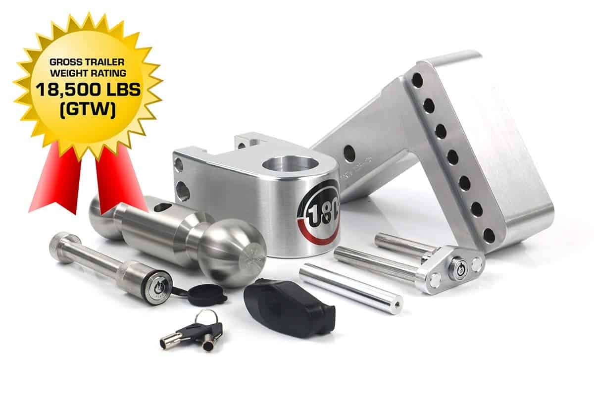 Enganche de Remolque Ajustable Weigh Safe, Enganche de 4" - Imagen 3