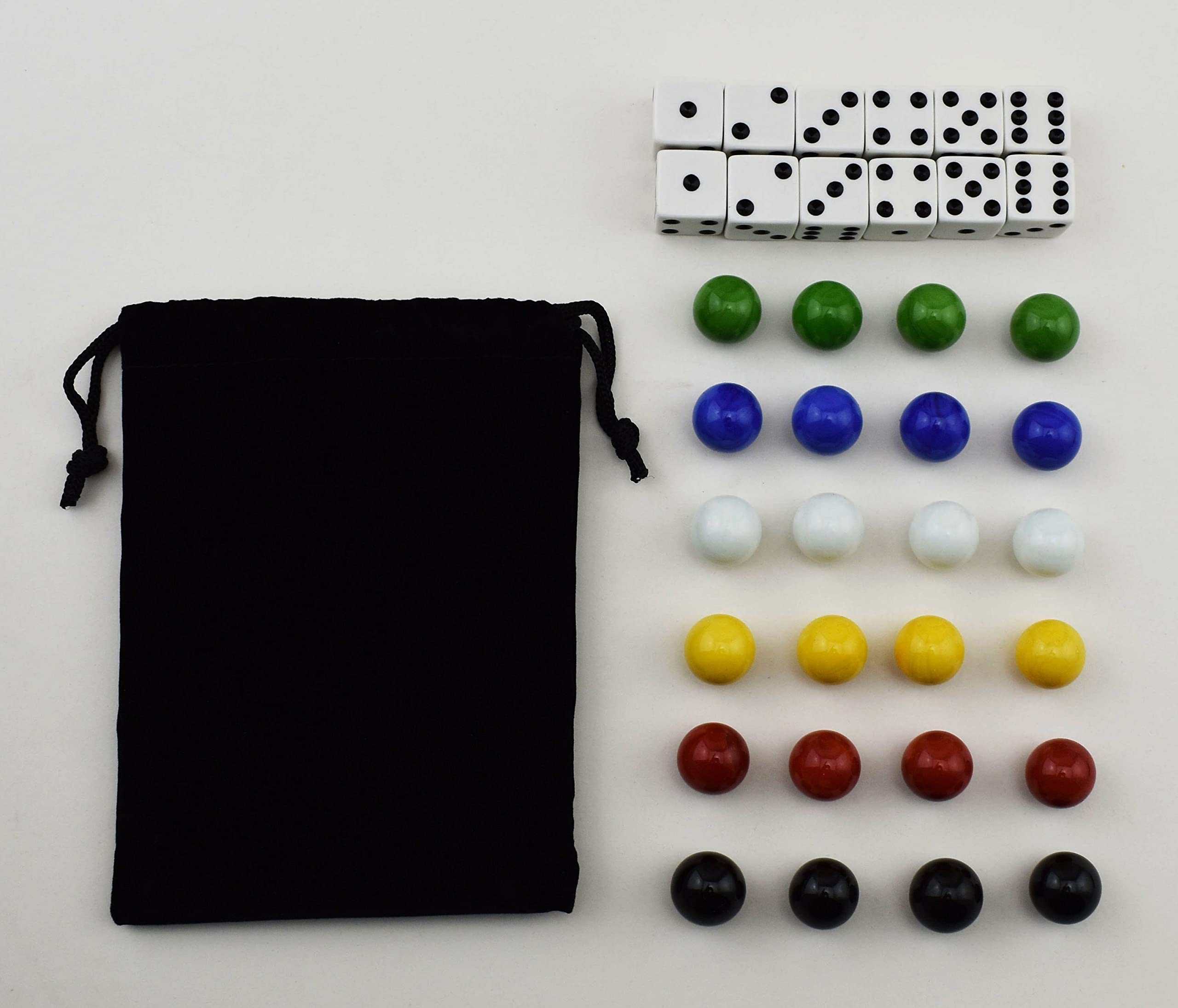 Tablero de Juego de Mármol de Roble Macizo -Marrón - Imagen 7