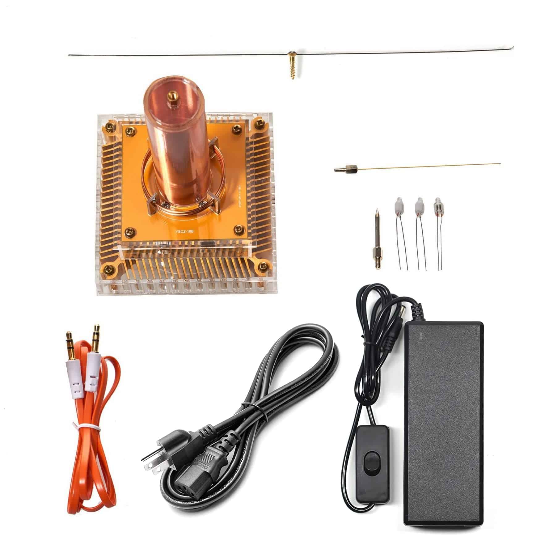 Bobina de Tesla Musical Joytech con Base de Acrílico Modelo - Imagen 10