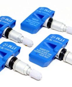 Set de 4 Sensores de Presión de Neumáticos -Plateadas