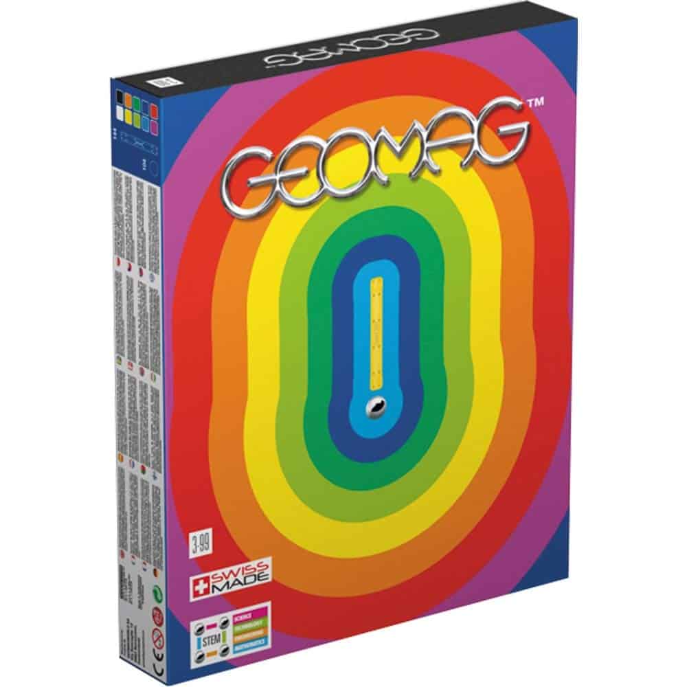 Geomag Juguetes Magnéticos Clásicos Rojo Barras y Esferas