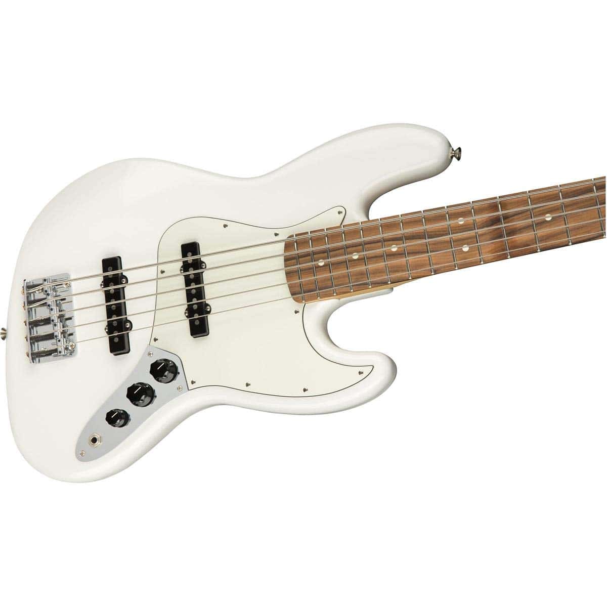 Bajo Jazz Fender Player de 5 Cuerdas, Blanco Polar, - Imagen 5