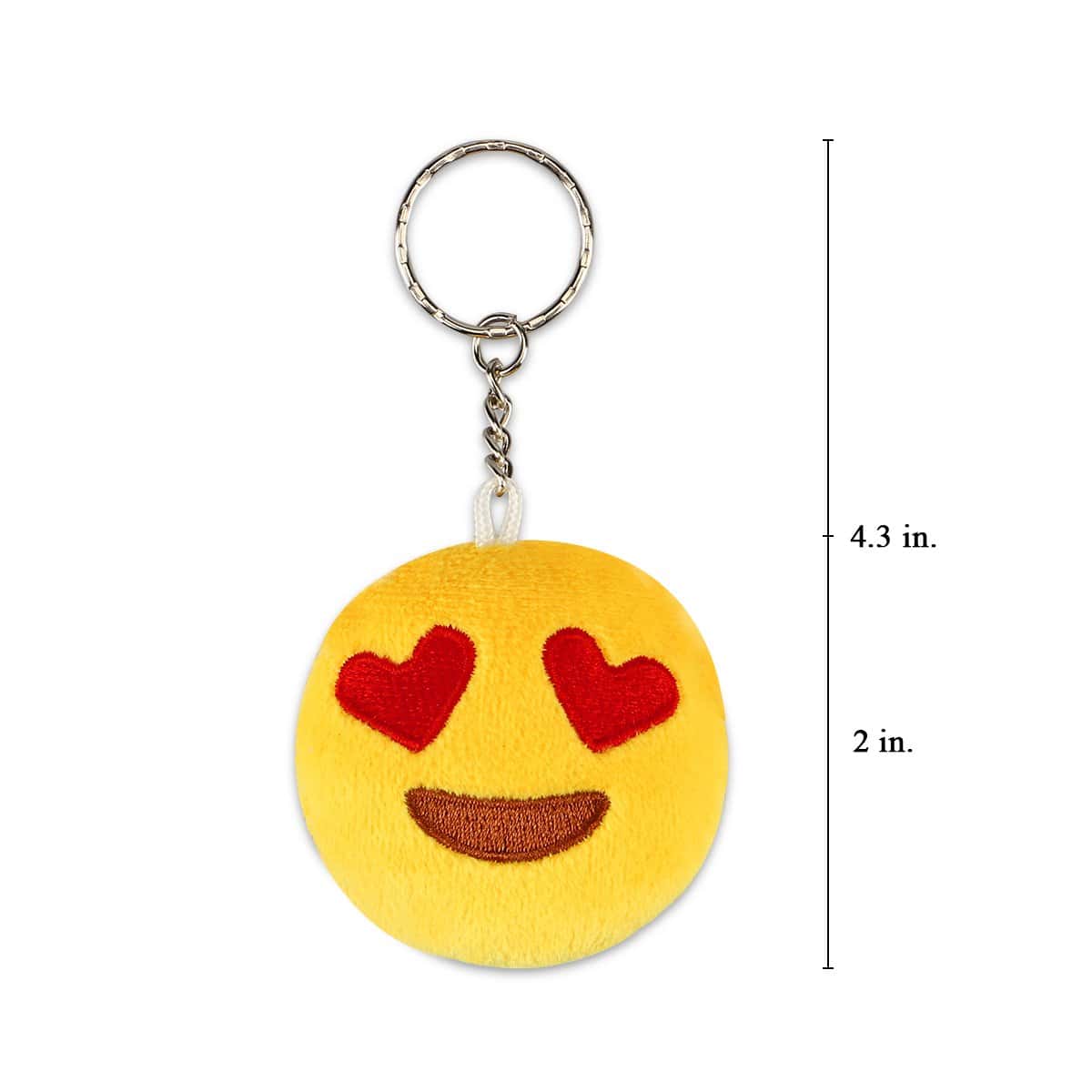 Dreampark Emoticon Party Favors, Paquete de 100 Llaveros de - Imagen 5