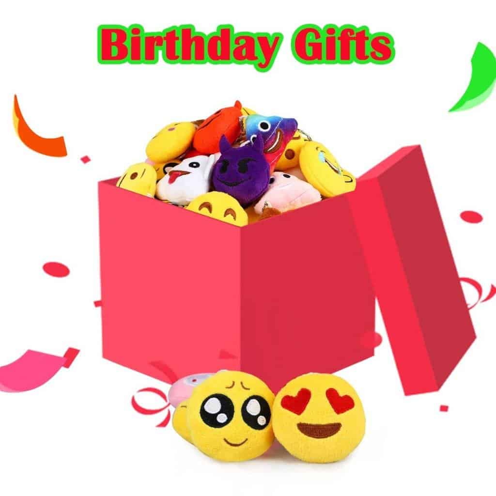 Dreampark Emoticon Party Favors, Paquete de 100 Llaveros de - Imagen 4