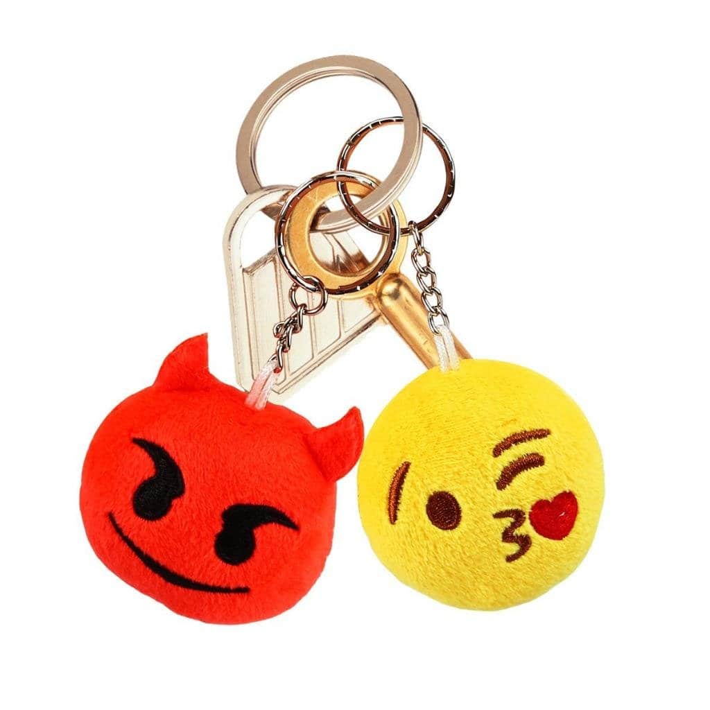 Dreampark Emoticon Party Favors, Paquete de 100 Llaveros de - Imagen 3