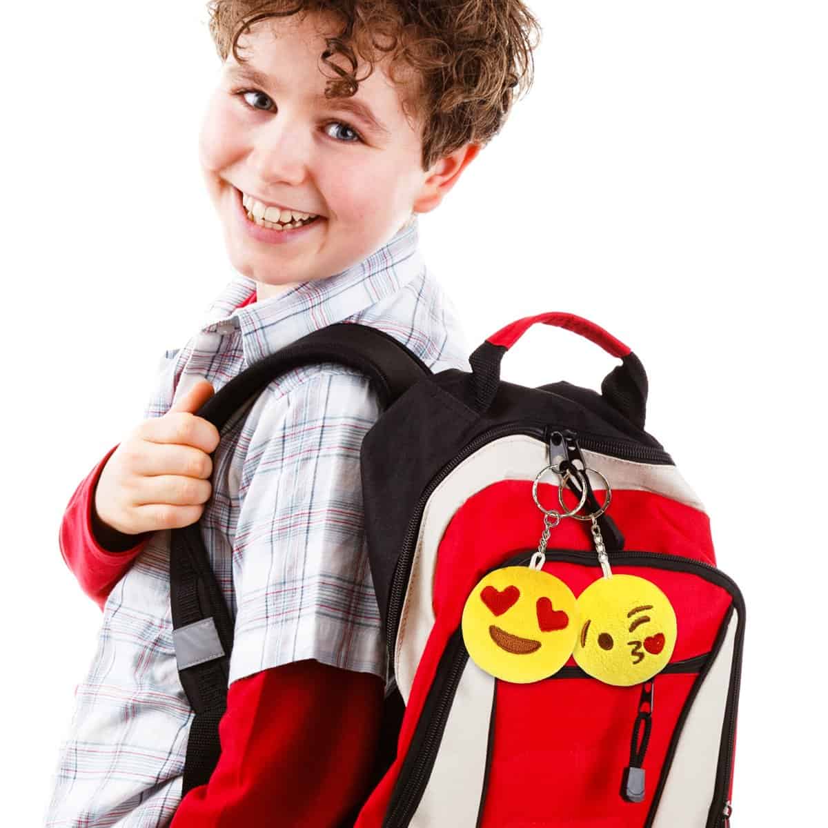 Dreampark Emoticon Party Favors, Paquete de 100 Llaveros de - Imagen 7