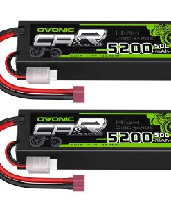 Batería de Lipo OVONIC 2s 50C 5200mAh 7.4V con Conector