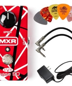 MXR EVH90 Pedal de Efectos de Fase Paquete con 2 Cables de