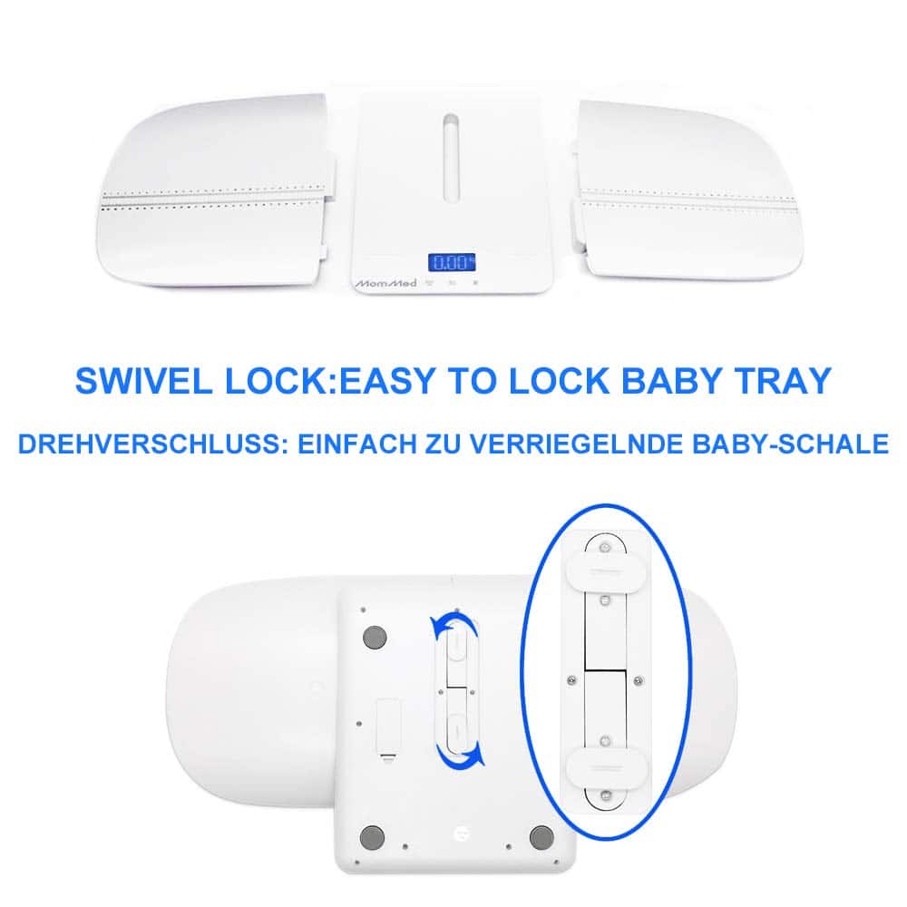 Báscula para Bebés MomMed, Báscula Multifuncional para - Imagen 3