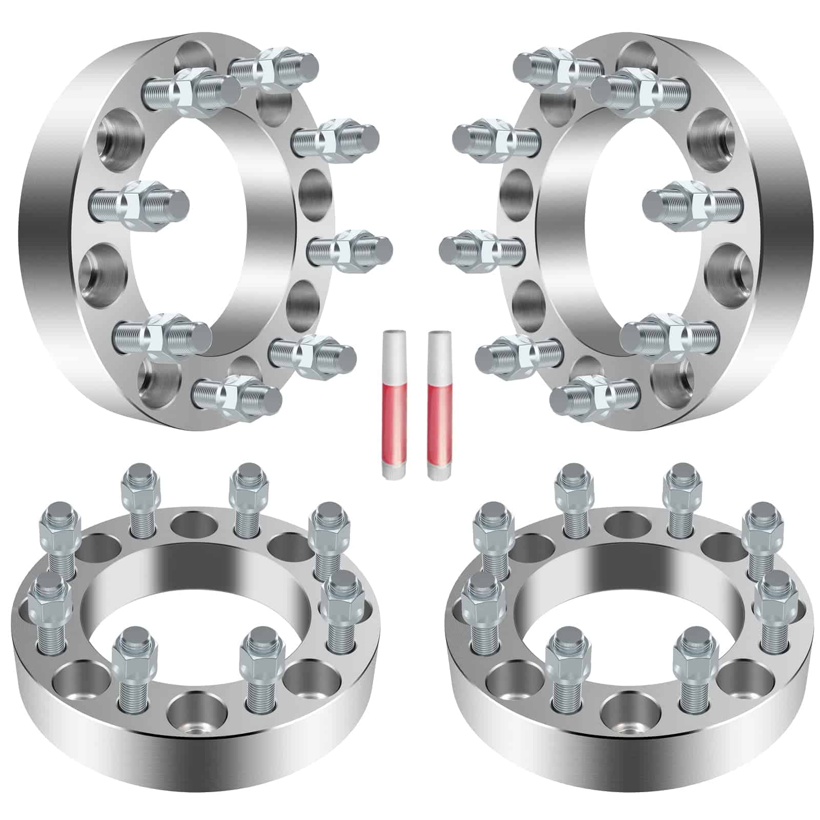 GDSMOTU 4pc Separadores de Rueda 1.5" 8 Birlos