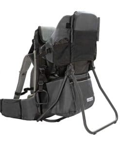 Mochila Portabebé de Niño Cross Country de ClevrPlus, Gris,