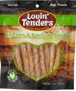 Premios para perros Lovin' Tenders Chicken & Rawhide Twists