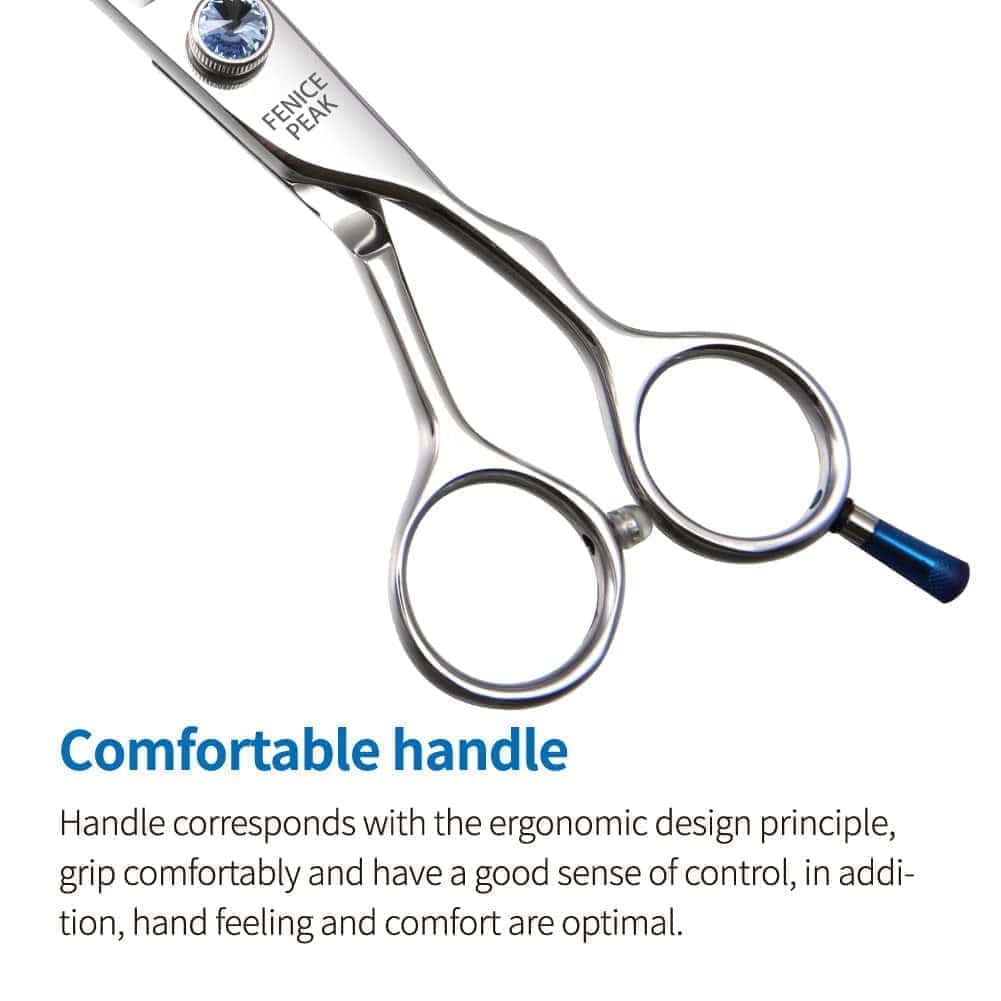 Tijeras de adelgazamiento y corte profesional Fenice - Imagen 4