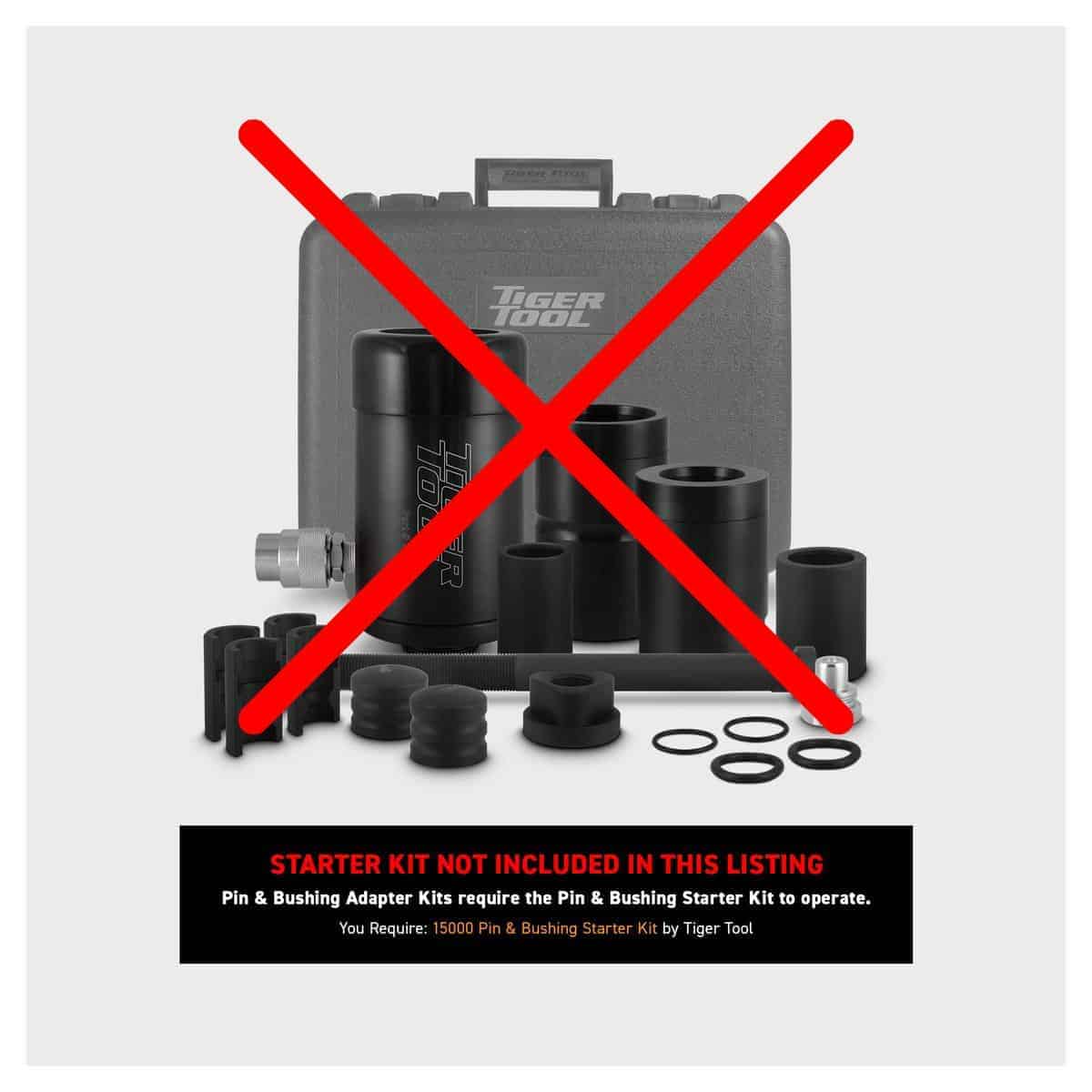 Adaptador de Pines y Buje Tiger Tool 15005 para Kit de - Imagen 3