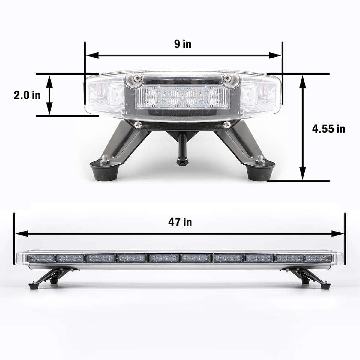 Barra de luces estroboscópicas de advertencia de emergencia - Imagen 5