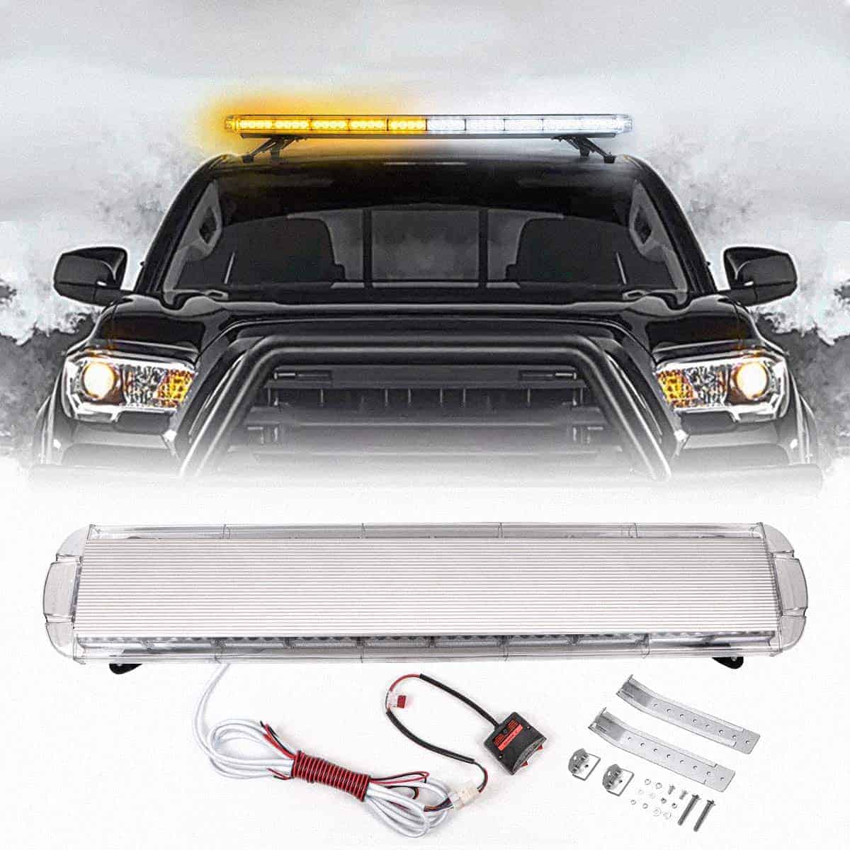 Barra de luces estroboscópicas de advertencia de emergencia - Imagen 4