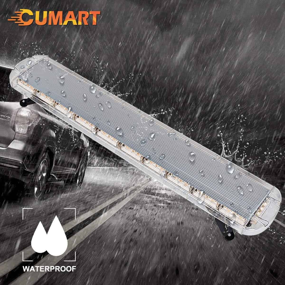 CUMART 47" 88 LED de Alta Intensidad Ámbar/Amarillo Barra - Imagen 7